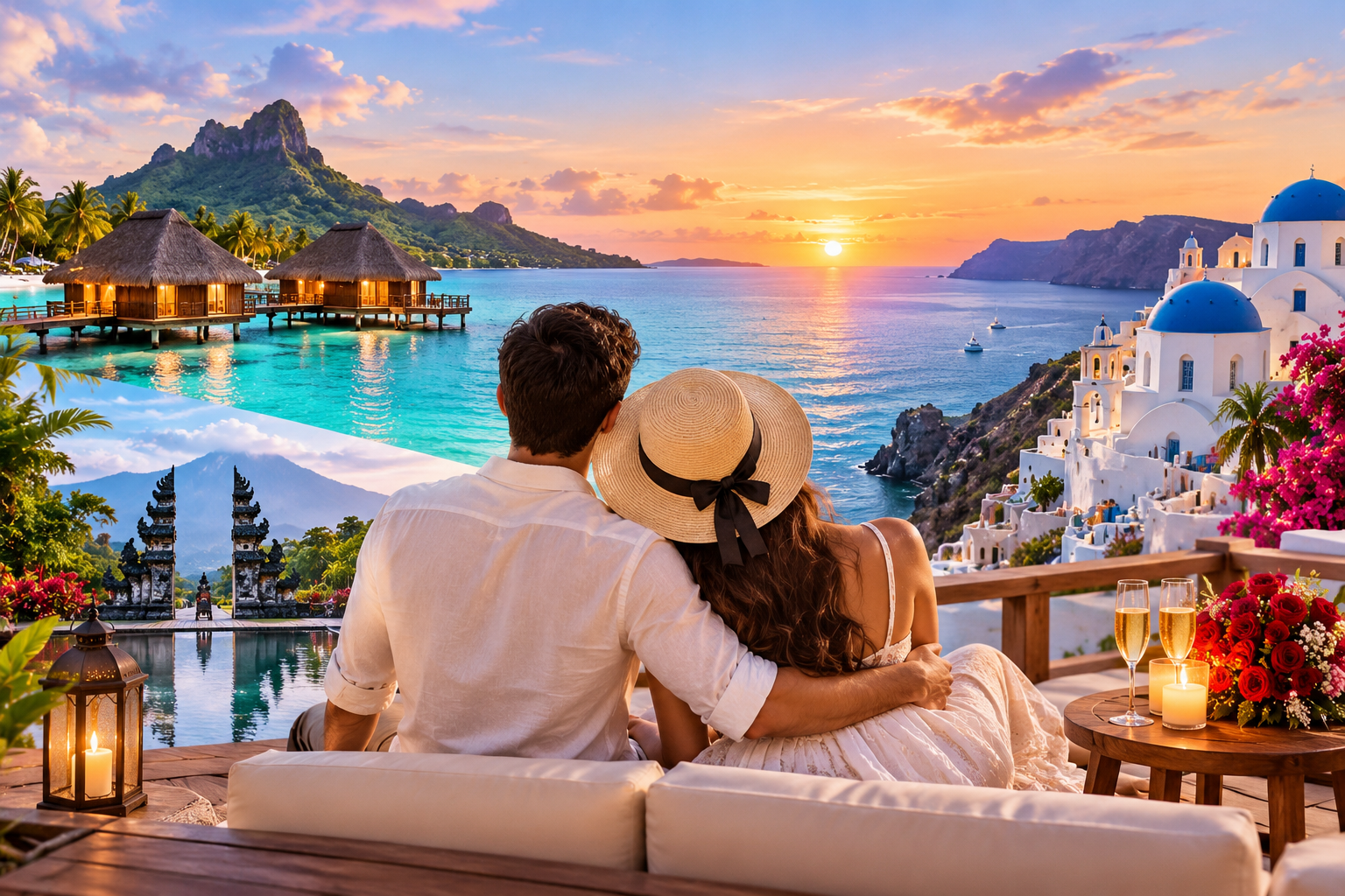 Best Honeymoon Packages in India and International Destinations for Newly Married Couples
